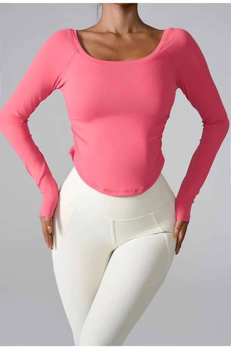 Women Yoga Shirts - Plus Size Sportswear Top | Breathable Quick Dry Fitness Workout Shirt