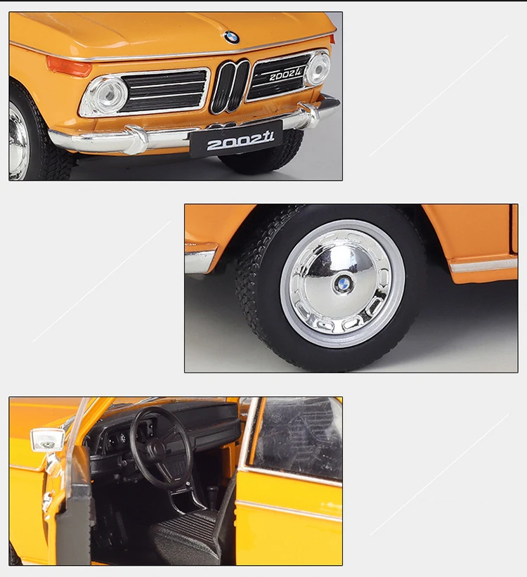 BMW 2002 Ti 1:24 Ölçekli Model Araba