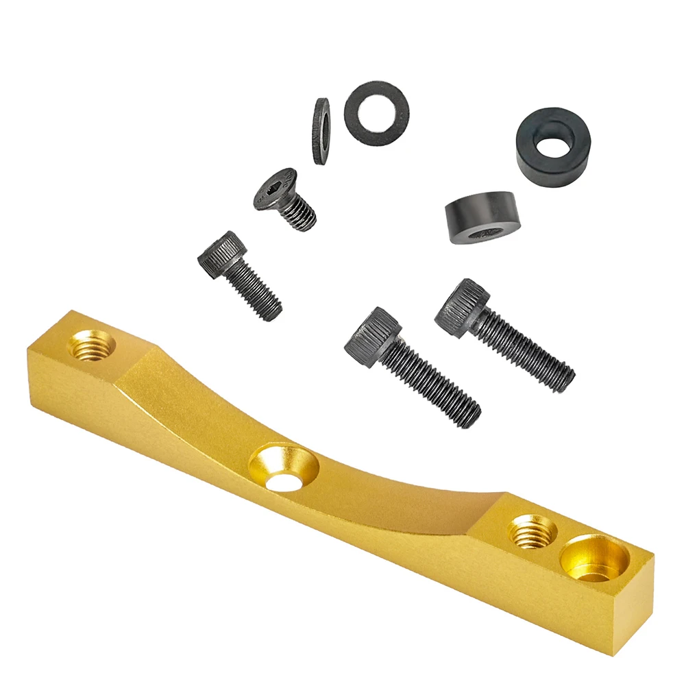 

Адаптер дискового тормоза 4 прокладки 4 винта алюминиевый термостойкий гидравлический ударопрочный новый высококачественный практичный