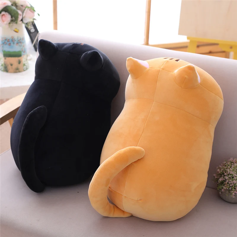 25cm Cute Soft Plush Cat Pillow Cushion Kawaii Stuffed Animal Cat Plush Toy for Children Doll Kids Girls Birthday Gift 6