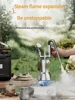 HomeWise AK-74 Portable Milk Frother Stainless Steel Milk Steamer Water Vapor Separator Drying vapour Coffee Making Milk Coffee 1