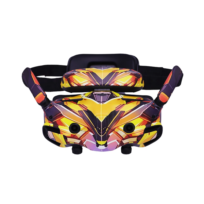 PVC Stickers for DJI Goggles 3 Sticker Scratch Resistant Waterproof Cool Body PVC Skin For DJI AVATA 2 Accessories goggles replacement parts drone accessories