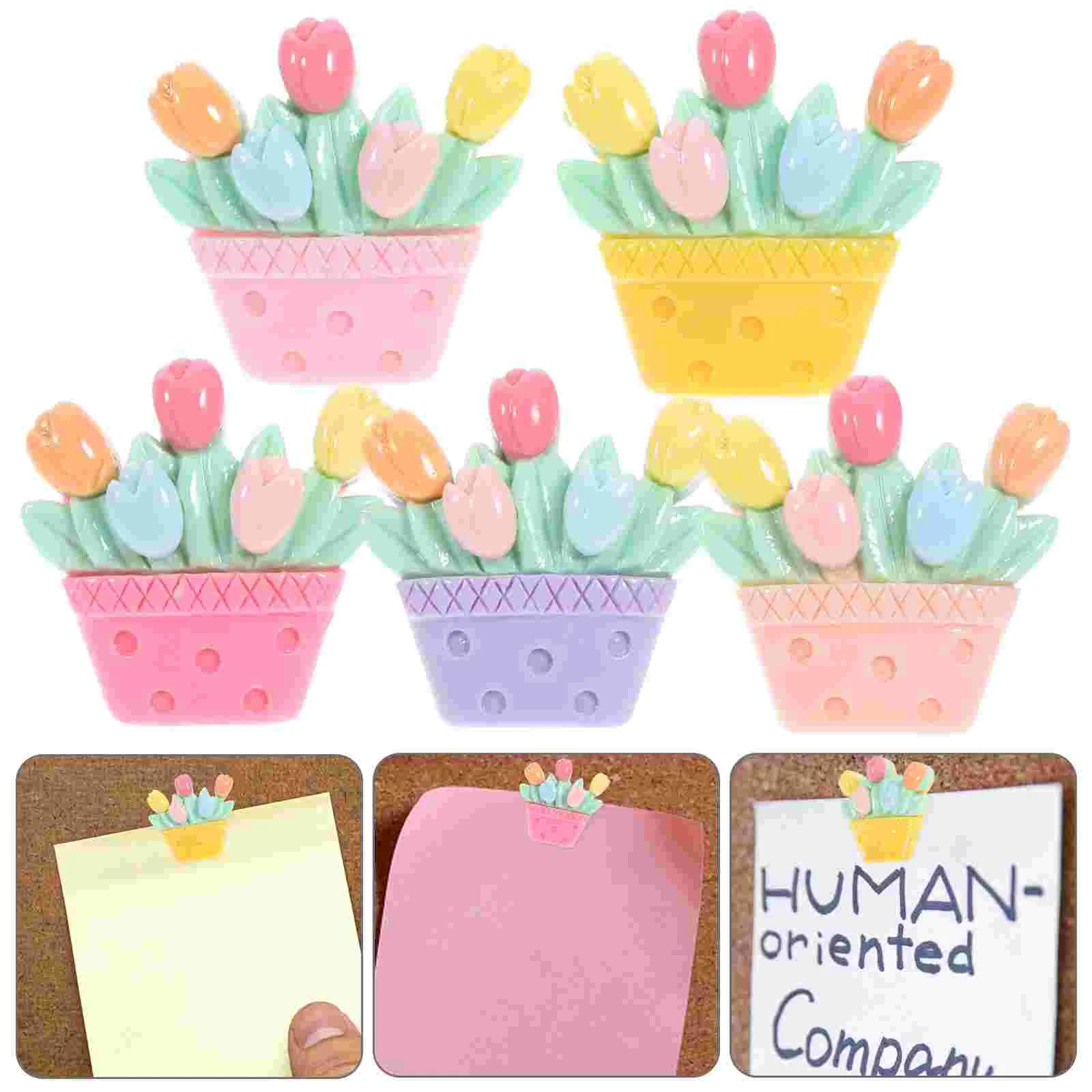 

20 Pcs Delicate Creative Decorative Nails Cork Board Resin Multi-function Push Pin