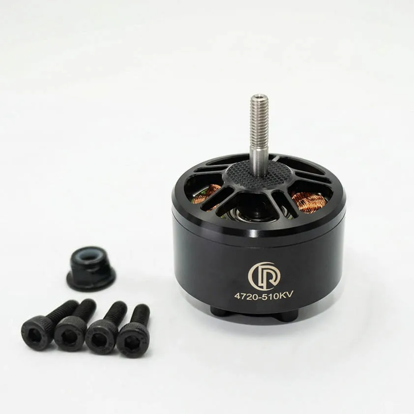 4720 420KV 브러시리스 모터, FPV 13-18인치 헤비 리프트 드론용, 6S-12S LiPo, 최대 추력 8984g, 대형 프로펠러 호환, N52H