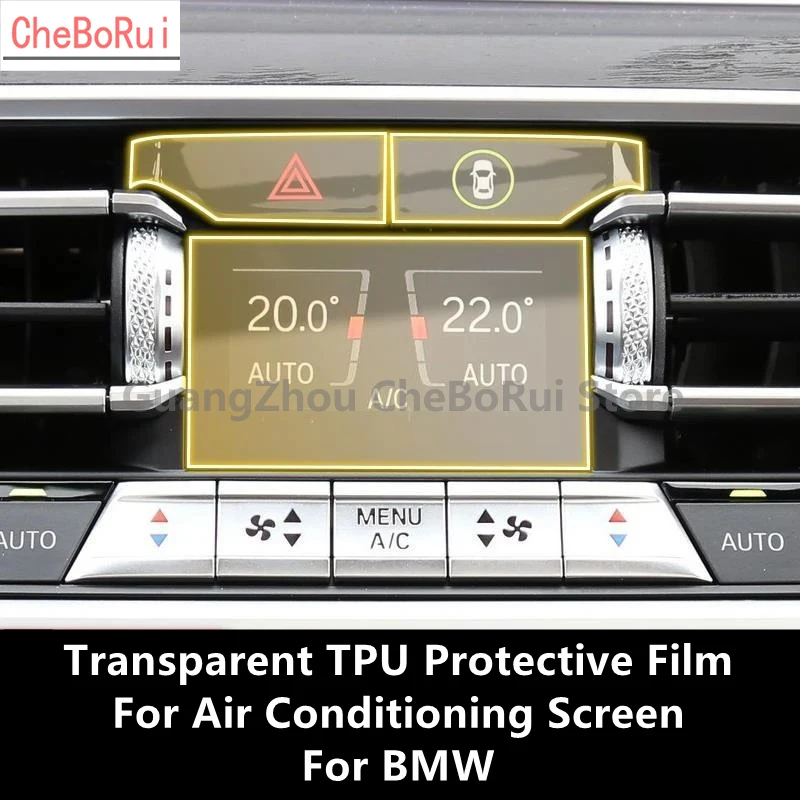 

Для экрана кондиционирования воздуха BMW прозрачная фотопленка для ремонта от царапин аксессуары для замены