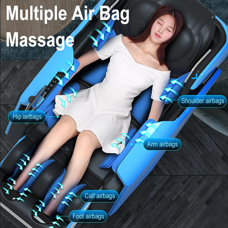 Jare A301 4D Multi-function Heated Seat, wrapped air cushion, Ontario Gravity 3D office sofa, Warranty 3