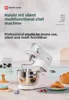 XL silent chef machine household egg beater dough machine dough kneader commercial 4