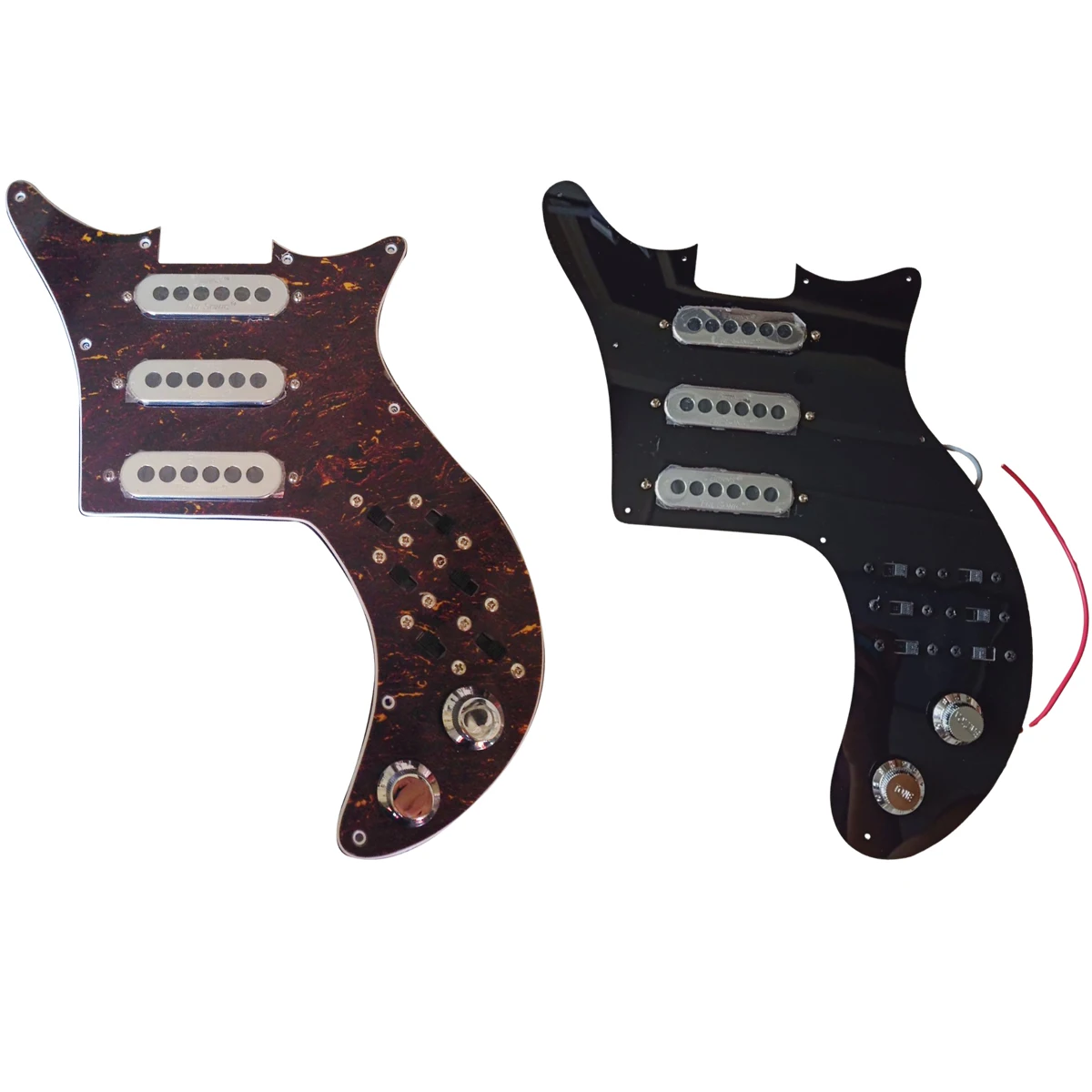 

Prewired Burns Tri-Sonic Pickups For BM Red Special Guitar NEW Pre-Wired Pickguard Harness TriSonic Welding Harness