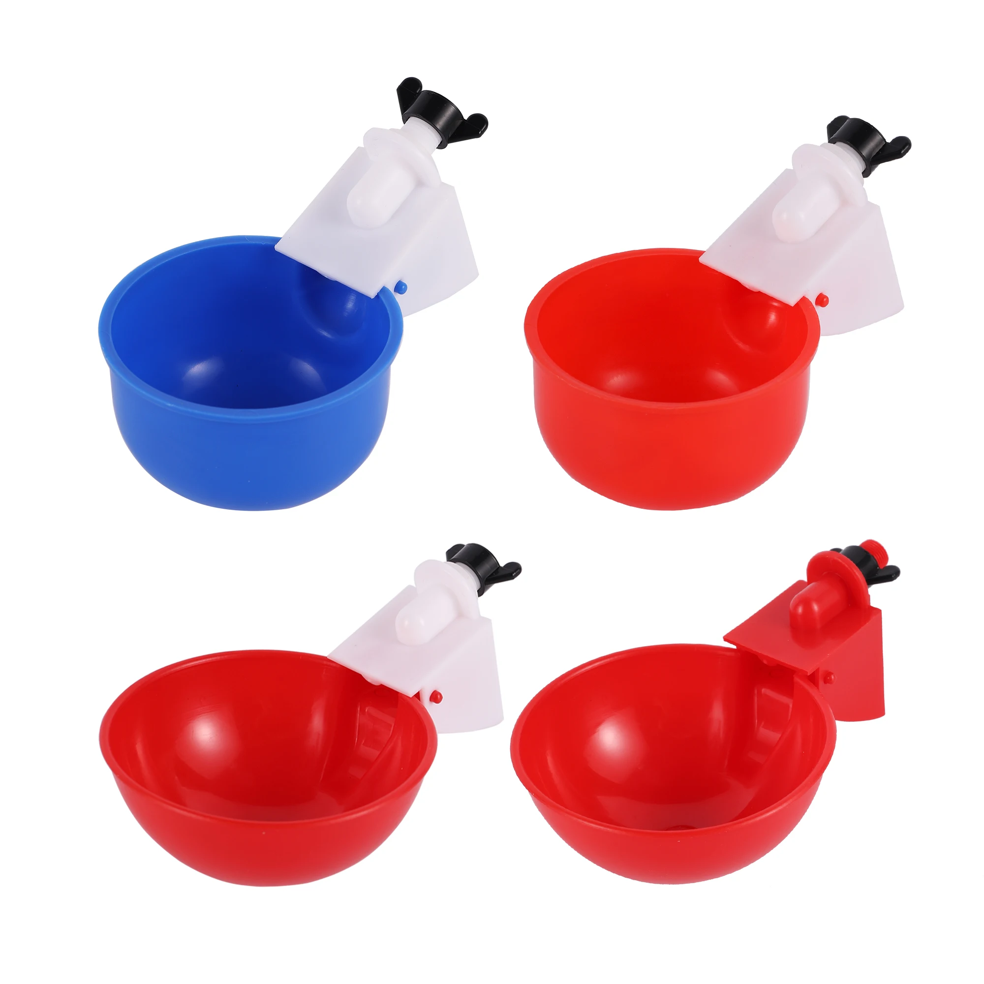 Poultry Automatic Drinking Water Feeding Cup Drinking Fountain Chicken Quail Drinker Cup Farm Poultry Feeding Supplies