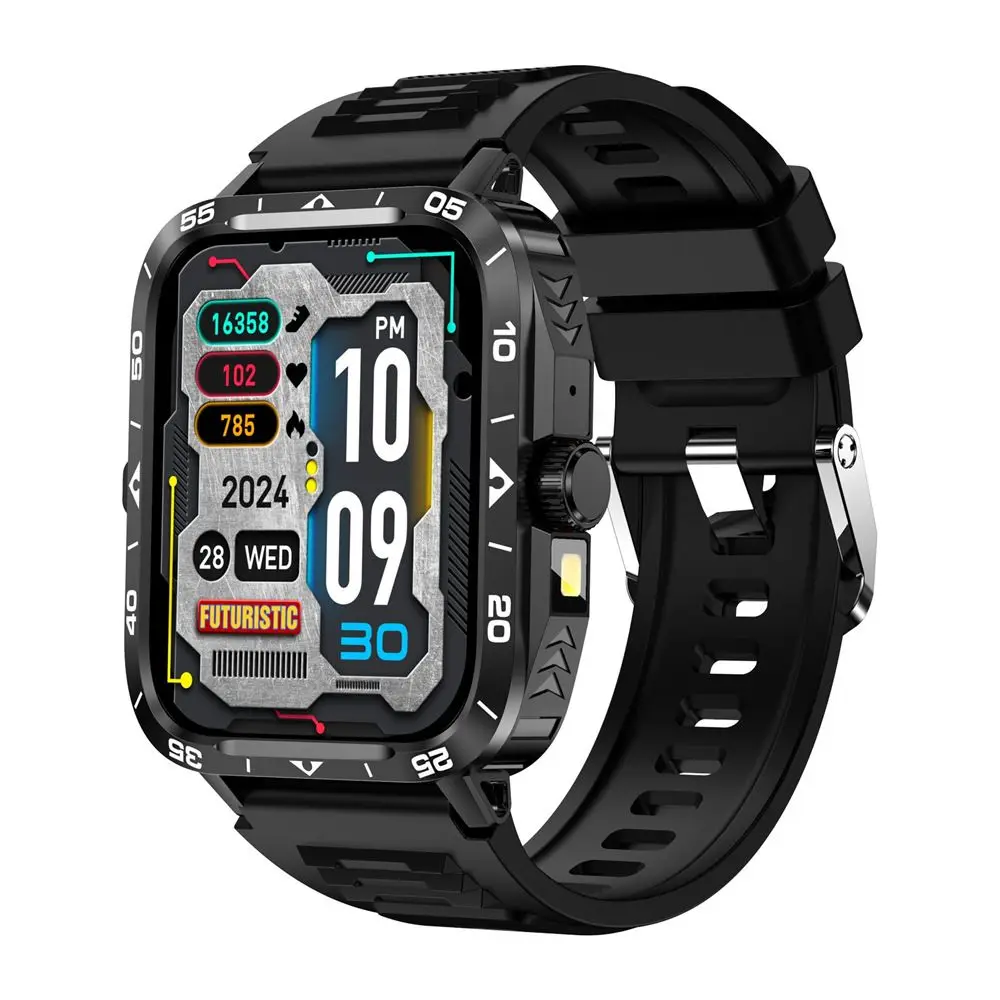 for Doogee S200 X DK10 S118 V40 Pro Blade 10 Smart Watch Bluetooth Call Heart Rate Blood Oxygen Health  Outdoor Sport Smartwatch 2