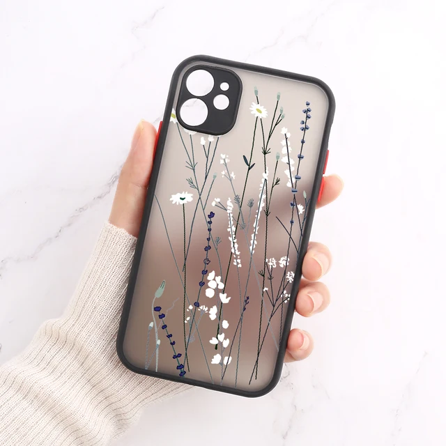 Case For iPhone 11 Case iPhone 13 Pro Max Lens Protection Funda iPhone 12 11 13 Pro 7 8 Plus 6 6s XR X XS Max 12 Mini SE 2 Cover O134
