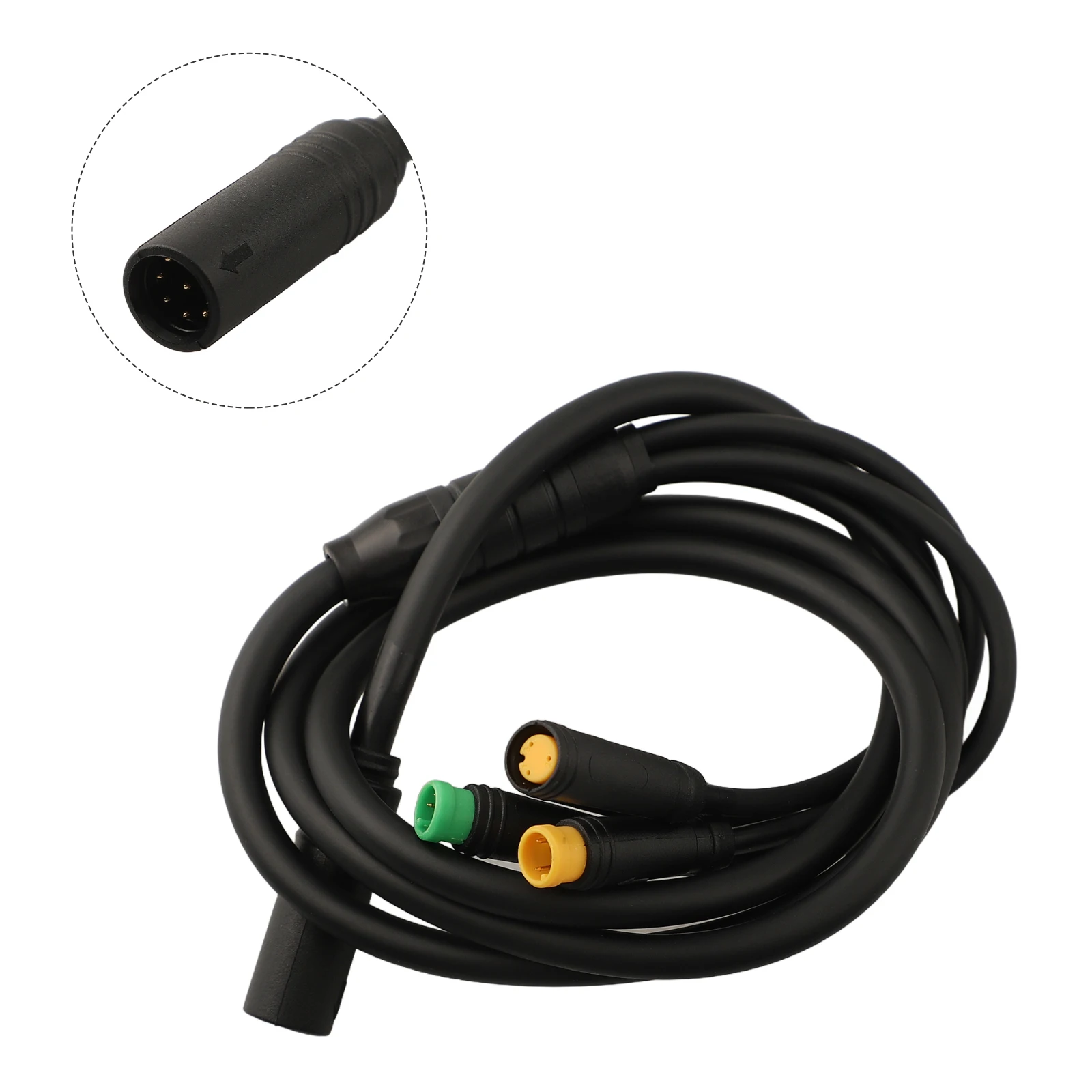 Description Picture 2 of itemElectric Bicycle Series Motor Cable Controller Cable For KT 1T4 Ebike Display Extension Cable Cycling Connecting Line Accessory