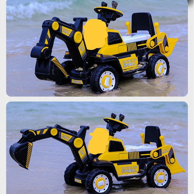 Children Electric Toy Car Excavator Can Be Remotely Controlled And Can Excavate Super Large Engineering Vehicle Kids Ride On Toy 5