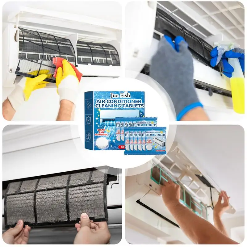 Air Conditioner Cleaning Tablets for Odor Free Air