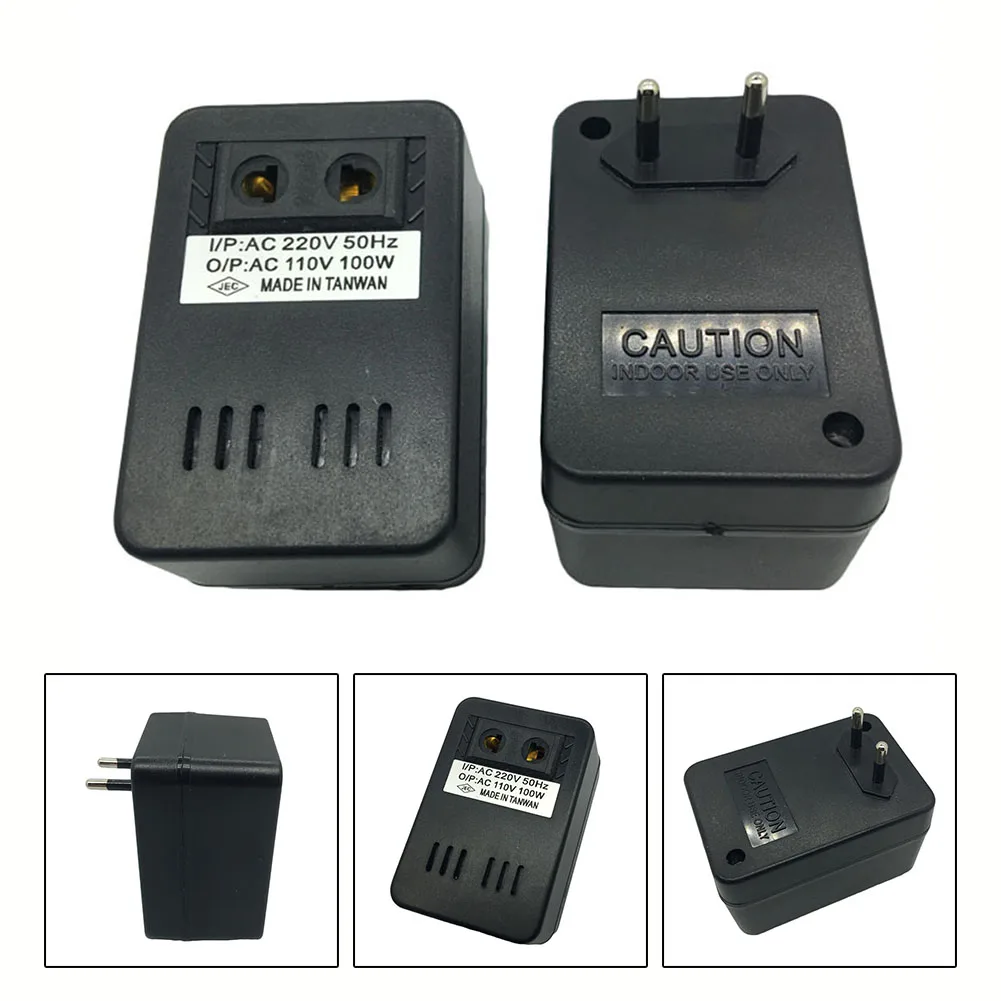 

Power Step-down Transformer 220V To 110V 100W Voltage Converter Travel Adapter Electrical Equipment Supplies
