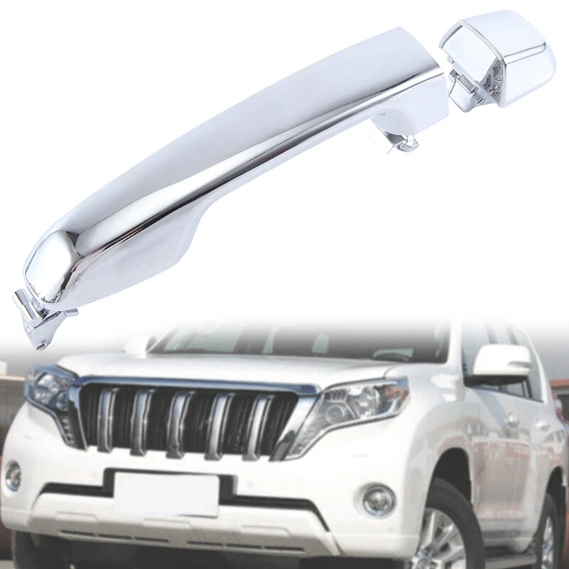 

Ручка дверная хромированная 69211-60090 для Toyota 4runner Lexus GX460 Land Cruiser 2010-2018, 1 комплект/4 шт.