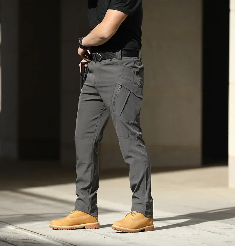 2024 new Mountaineering Outdoor Archon Tactical Pants Stretch Fabric City Secret Service Pants Fans Multi Pocket Workwear Pants 6