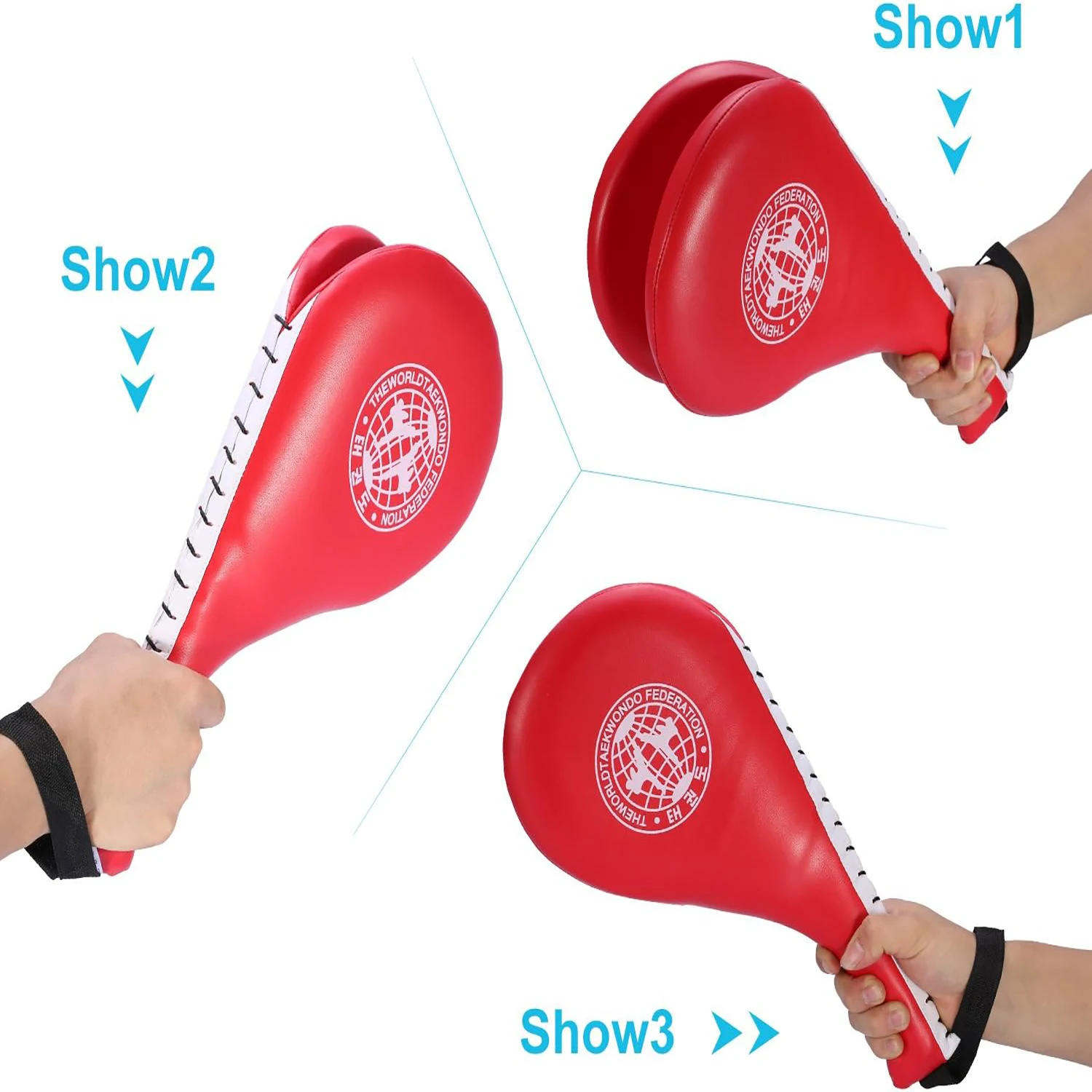 Durable Taekwondo Kick Pads for Martial Arts Training