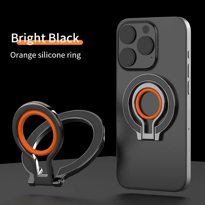 Magnetic 360° Rotating Foldable Metal Phone Ring Holder Stand