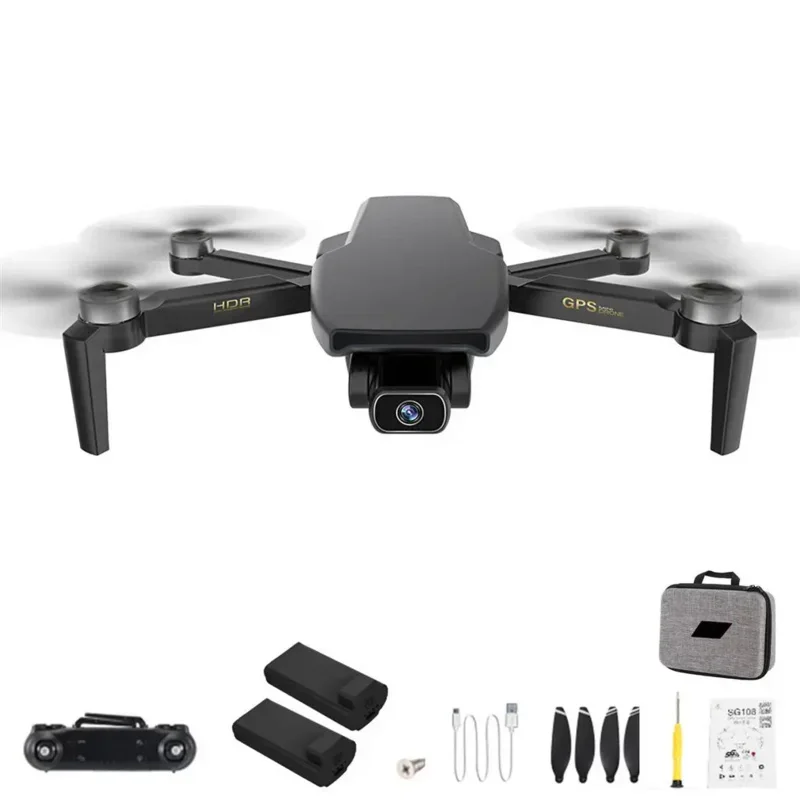 

SG108 PRO Professional 5G WiFi FPV 4K 2-Axis Gimbal Quadcopter GPS Drone With HD Camera Brushless RC Helicopter Dron Kids Toys