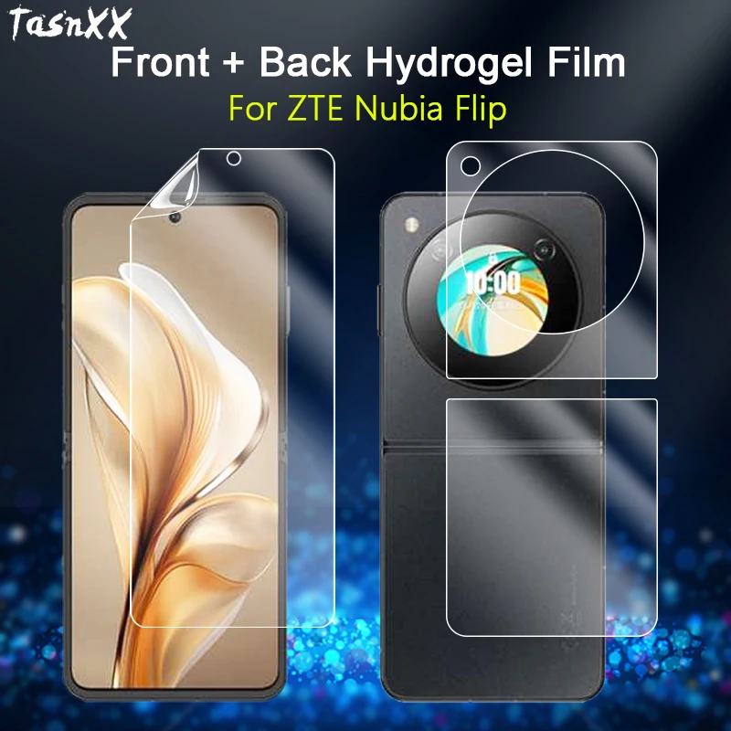 Ultra Clear Full Cover Soft Hydrogel Screen Protector - Front/Back Repairable Film