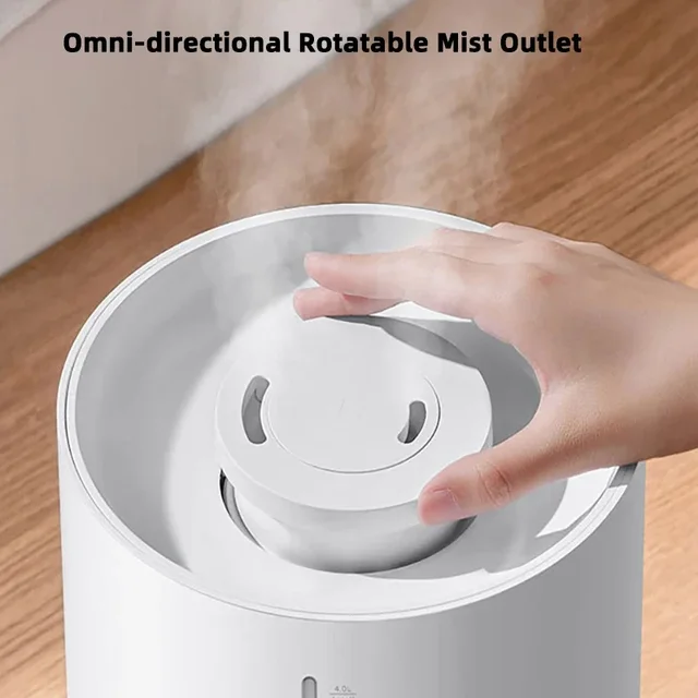 Xiaomi Mijia Humidifier 2 4L Large Capacity Water Tank Aromatherapy Function 300mL/h Humidification Smart Control Stylish Design 5