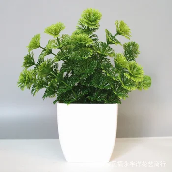 Artificial Eucalyptus Bonsai Plant 17