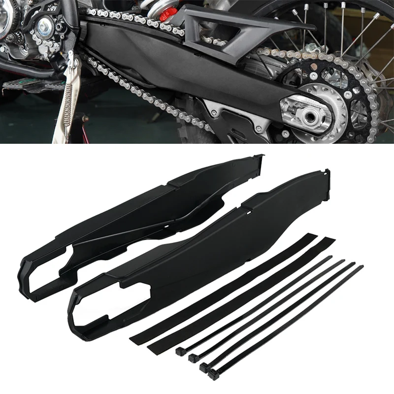 POLISPORT BLACK SWINGARM PROTECTORS HUSQVARNA TE/FE 14-23 - Foto 5