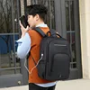 Crossten Large Capacity 15.6 inch Laptop Backpack Durable Daily School Bag Multifunctional USB Charging Port Water Resistant 6