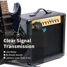 

Wireless Pickup A8 Guitar Wireless Receiver Electric Transceiver Transmitter Transmitter Guitar M9L9