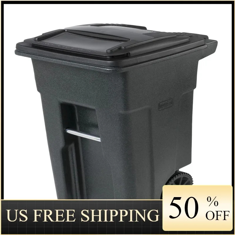 

Toter 32 Gal. Trash Can Greenstone with Wheels and Lid Shop All Trash Cans