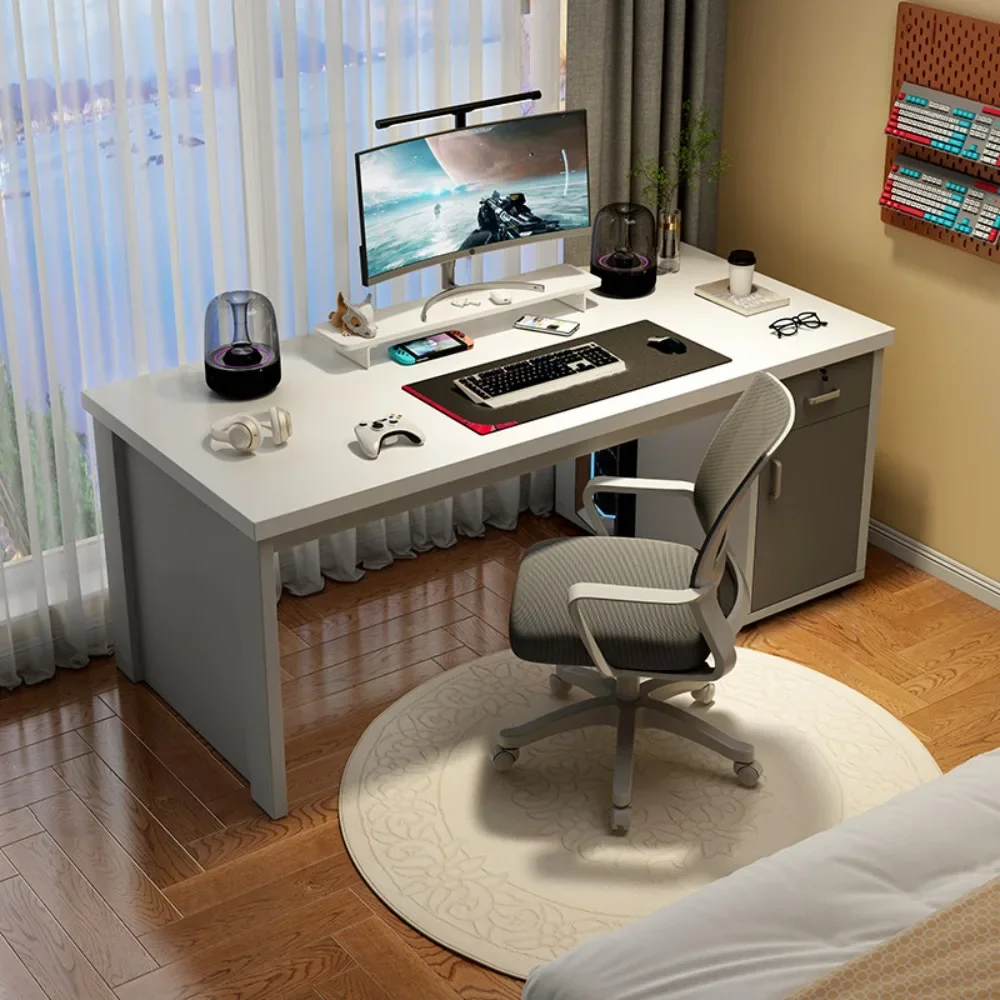 Computer-Desk-Minimalist-Office-Desks-Integrated-Household-Use-A-Long ...