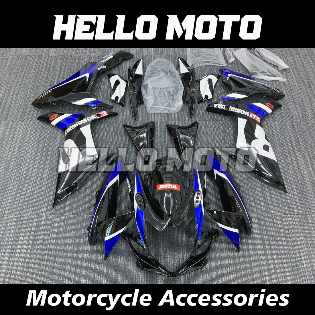 

For Suzuki GSXR600 GSXR750 GSXR 600 GSXR 750 2011-2021 motorcycle fairings accessories L1 L2 L3 L4 L5 L6 L7 L8 L9 Bodywork set
