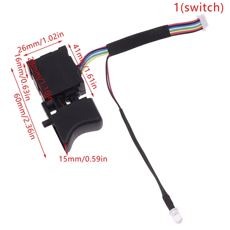 Enhanced Speed Switch Drive Control Module with Integrated Switch