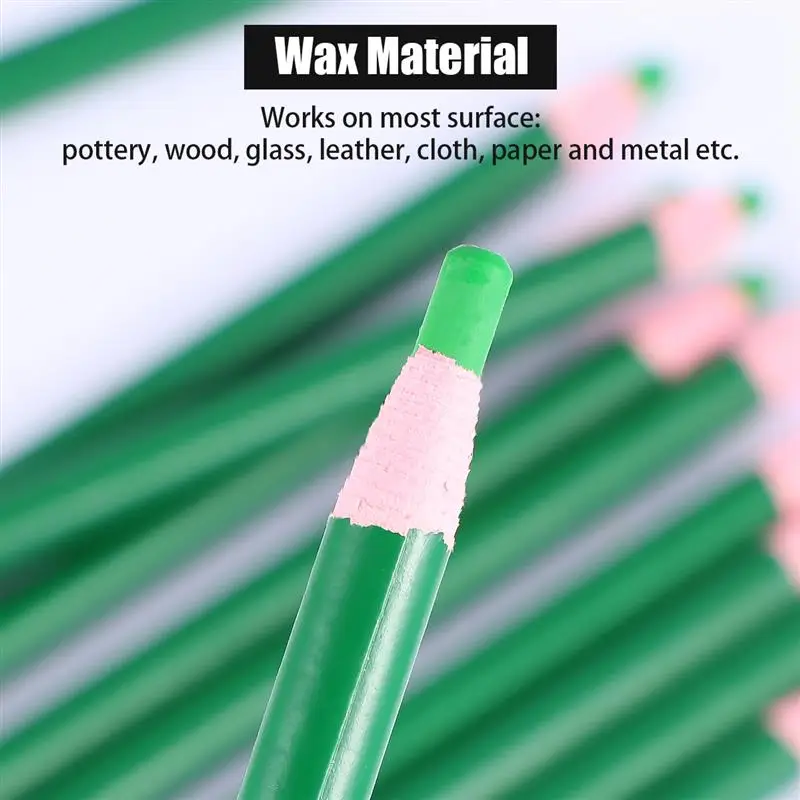 China Marker Pencil Peel Off Pencils White Black Marking Chalk Sewing Fabric Glass Body Crayons colored crayons peel markers