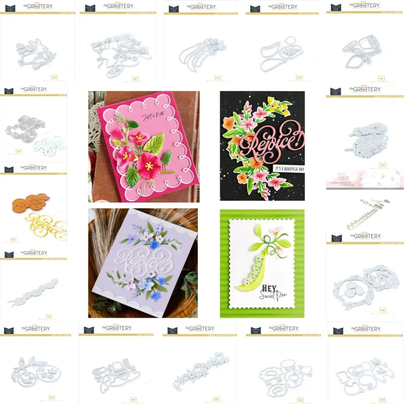 베이비 페이스: 코끼리 핫포일 및 다이즈 신상품 2026 스크랩북 다이어리 데코..