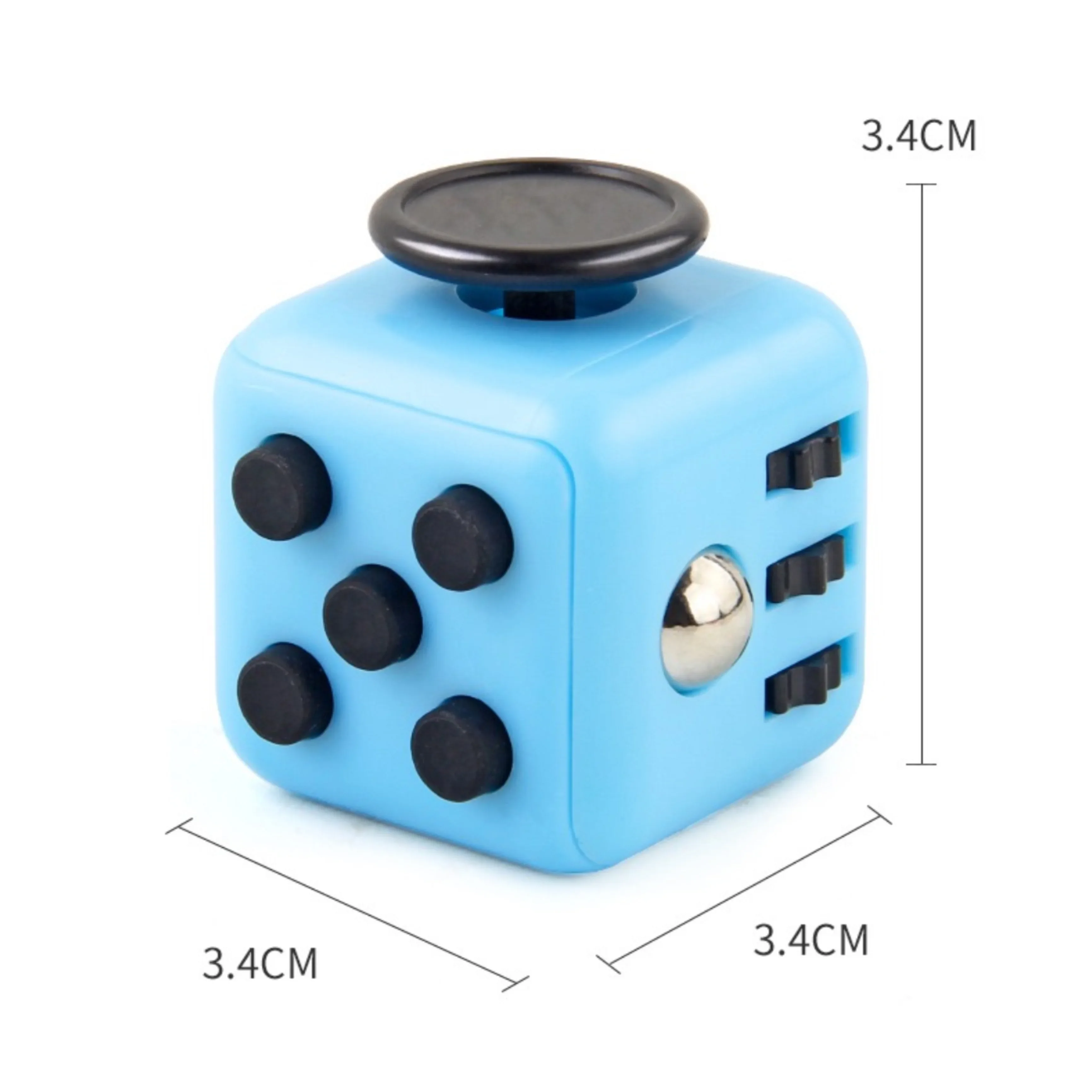 Solid Color Fidget Decompression Dice for Release Stress Autism Anxiety Relieve Adult Kids Stress Relief fidget toys anti stress toys