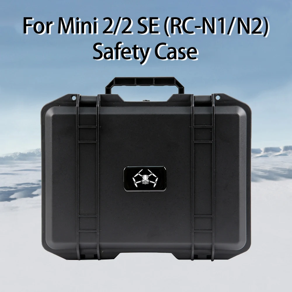 Étui étanche rigide pour DJI Mini 2/Mini 2 SE - Coque de protection antichoc