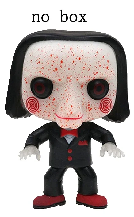 thumbnail image 1 of FUNKO POP Movie&TV SAW BILLY 52# Figuras de acción de vinilo Colección Modelo Juguetes para niños, 1 of 5