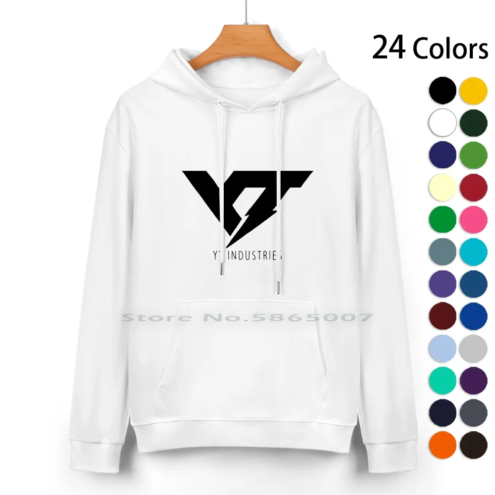 

Yt Industries Pure Cotton Hoodie Sweater 24 Colors Bicycle Cycling Sport Outdoors Athlete Wheels Pedals Custom Crosscountry