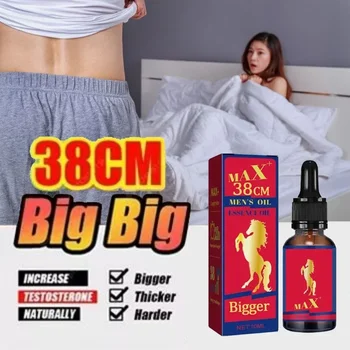 Men’s Growth and Thickening Oil for Penis Enlargement Boost Stamina Strengthen Erection Maximize Sexual 1