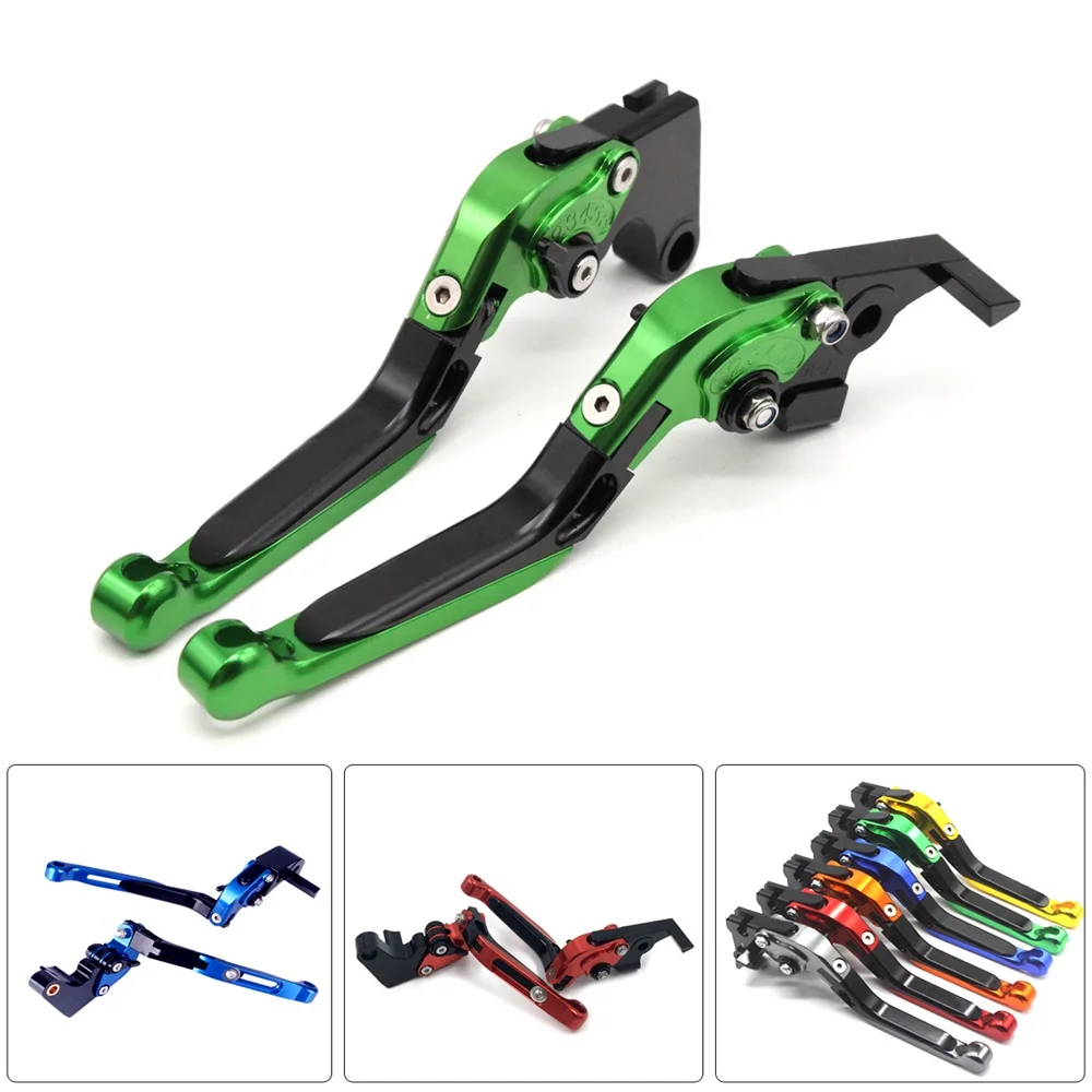 

CNC Adjustable Foldable Extendable Motorcycle Brakes Clutch Levers For Kawasaki Ninja ZX6R ZX-6R ZX636 2005-2006