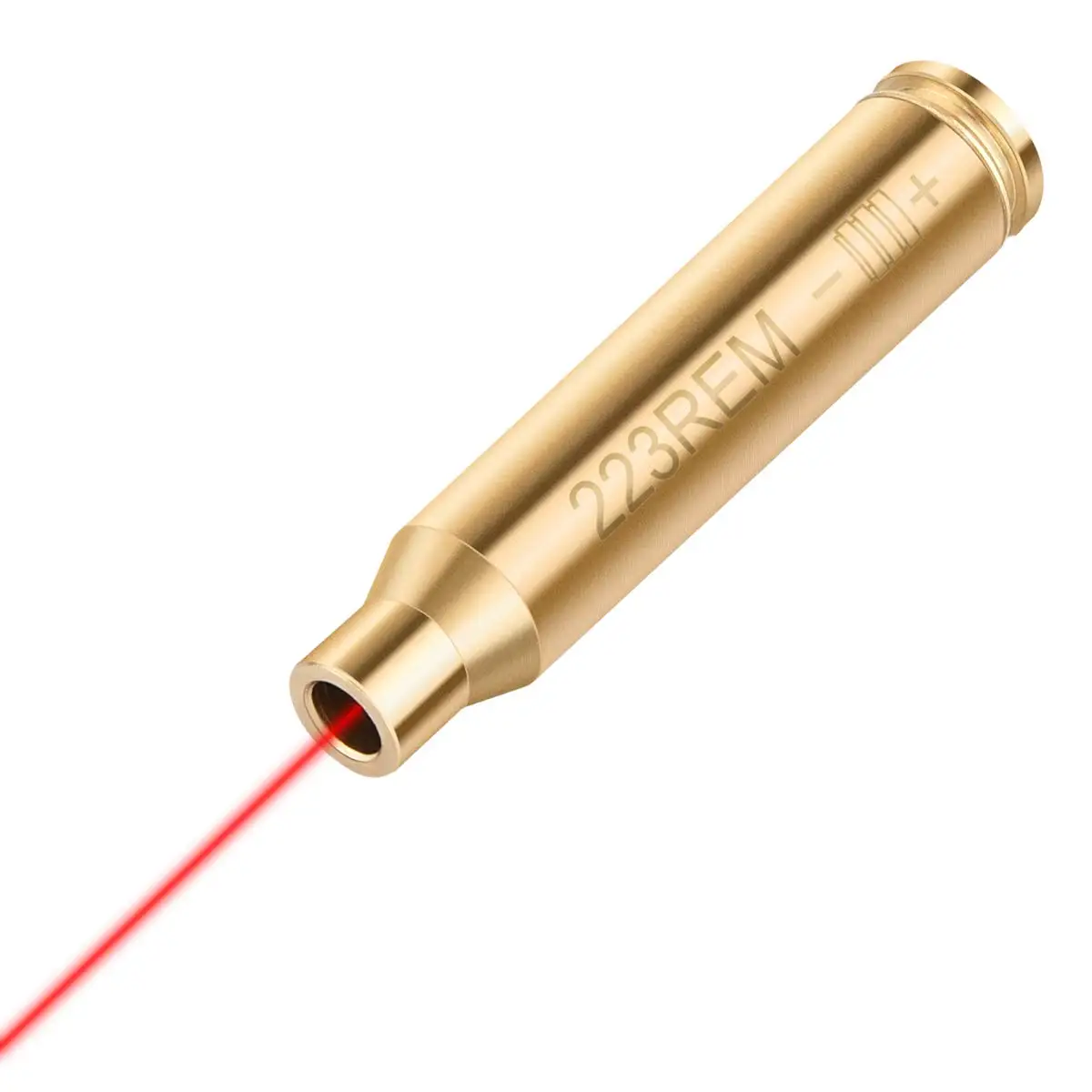 223 5.56mm Red Dot Laser Boresighter with Batteries Hunting Range 15 to 100 Yards