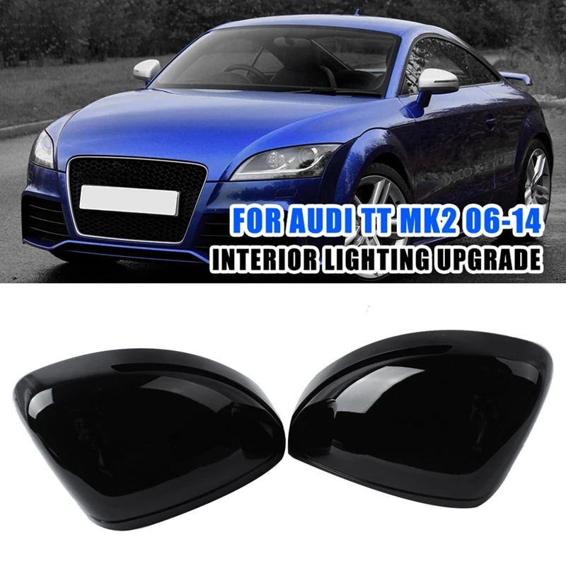 

Car Side Rearview Mirror Cover Wing Mirror Shell For TT TTRS 8J R8 2007-2015