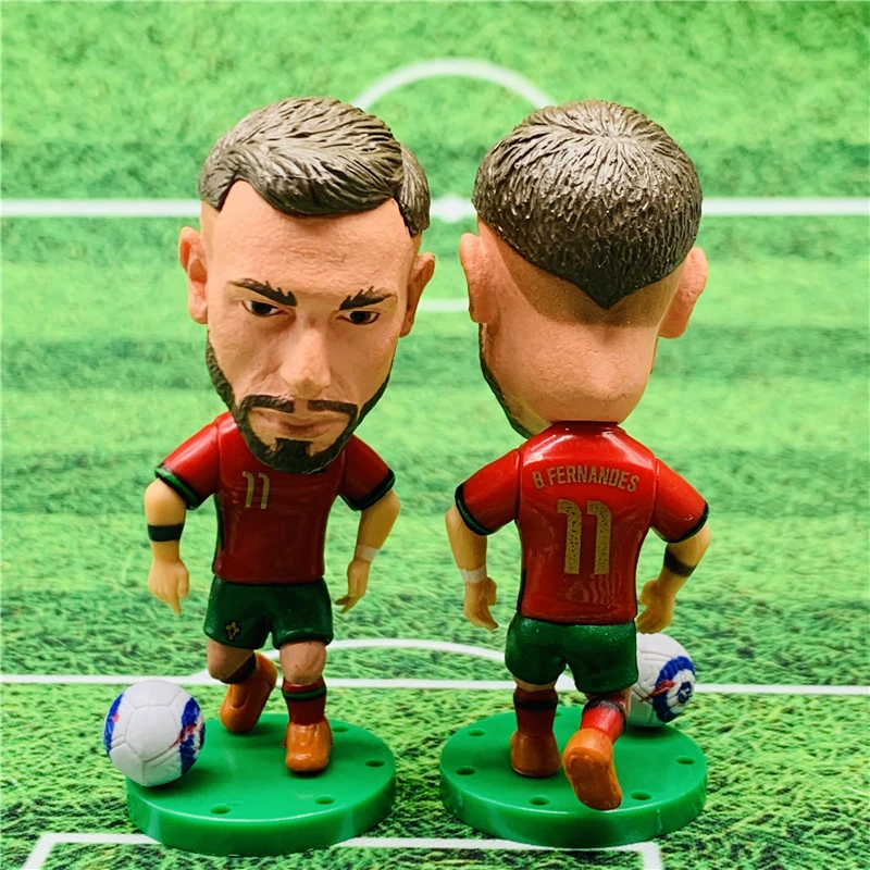 Soccerwe 2.6" Height Soccer Doll 11# Bruno F. Figures Action Joint 2022 Cup blythe doll