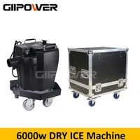 6000w Dry Ice Machine Stage Effect 3500w Dry Ice Fog Machine Low Lying Fog Machine Nozzle Skate FlycaseWedding Events Stage Show 1