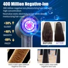 High Speed Hair Dryer 110000RPM 400 Million Negative Ionic Professional Hair Straightener Care for Home Travel Nozzle Blow Dryer 4