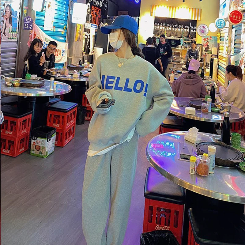 Woman Sweatshirts 2023 Casual Korean Grunge Street Sweatshirt Y2K Clothes Oversize Pullovers Loose Hoodies Womens Clothing