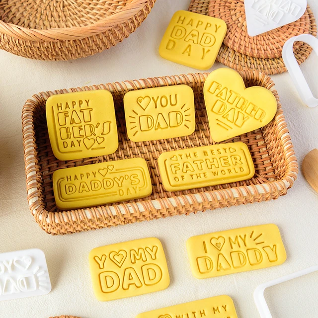 Fathers Day Tools Cookie Cutter & Stamp