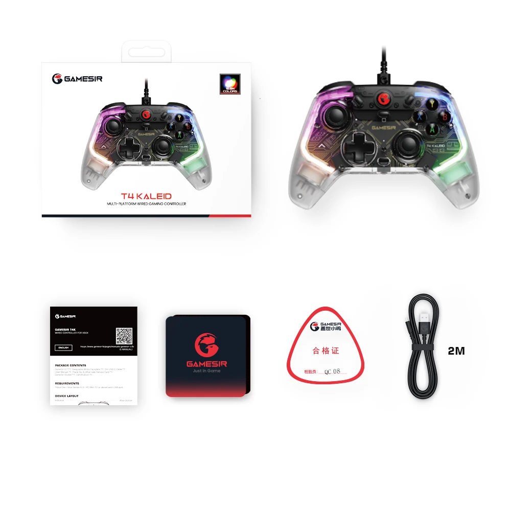 GameSir Ȧ ȿ ִ   е,  Ʈѷ, T4 Kaleid, ٵ ġ,  PC, , ȵ̵ TV ڽ